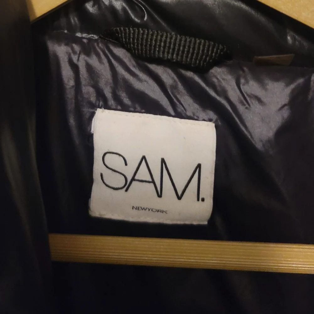 SAM. Freestyle Down Puffer Jacket in Black